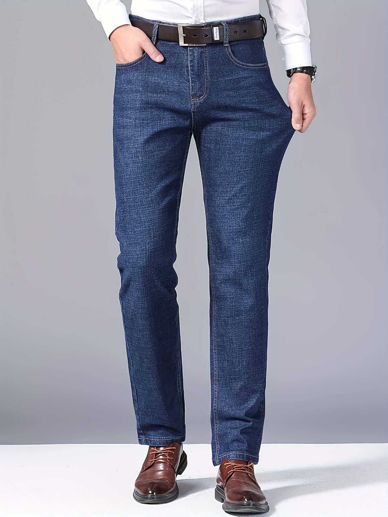 Men's Slim Fit Stretch Jeans-Pants-Darling Fashion-Blue-29-Darling Fashion