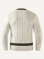V-Neck Casual Knit Sweater
