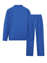 Men's Lapel Shirt Suit Set-Outfit Sets-Darling Fashion-Darling Fashion