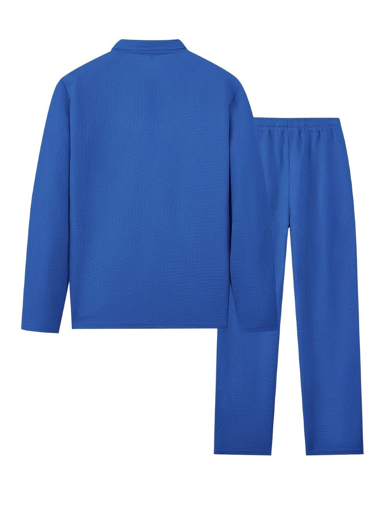 Men's Lapel Shirt Suit Set