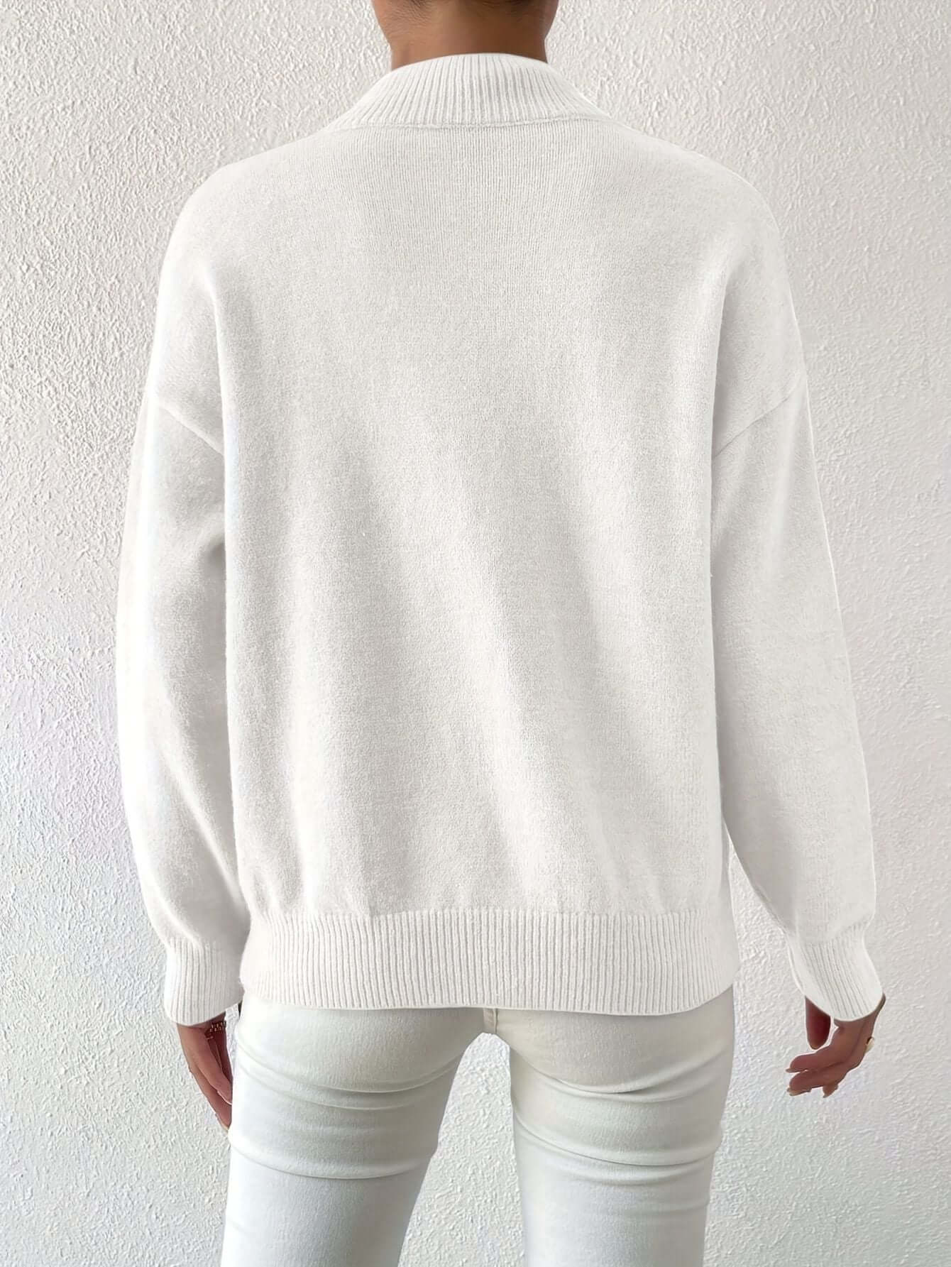 Women's Turtleneck Sweater-Sweaters-Darling Fashion-Darling Fashion