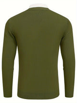 Men's V-Neck Cardigan-Cardigans-Darling Fashion-Darling Fashion