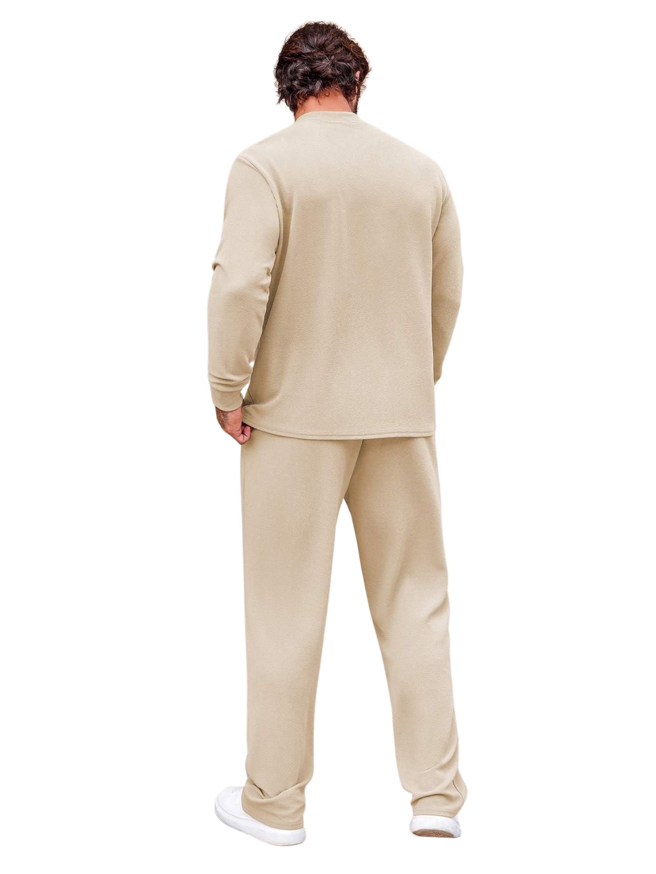 Men's Knitted Tracksuit Set