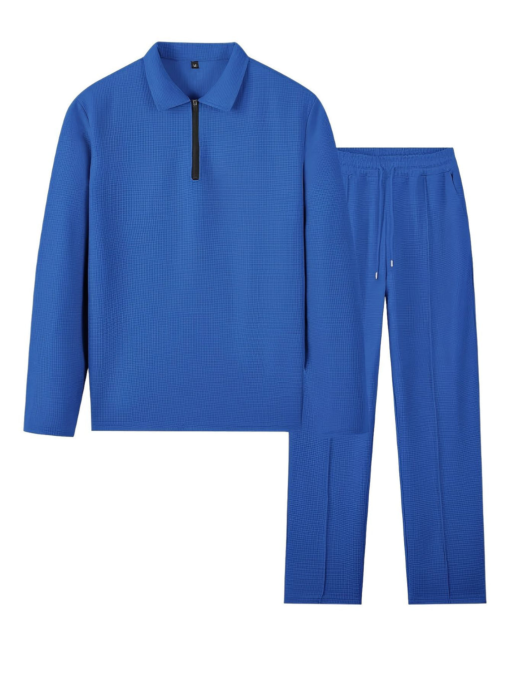 Men's Lapel Shirt Suit Set