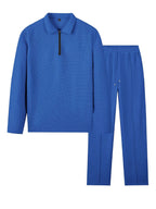 Men's Lapel Shirt Suit Set