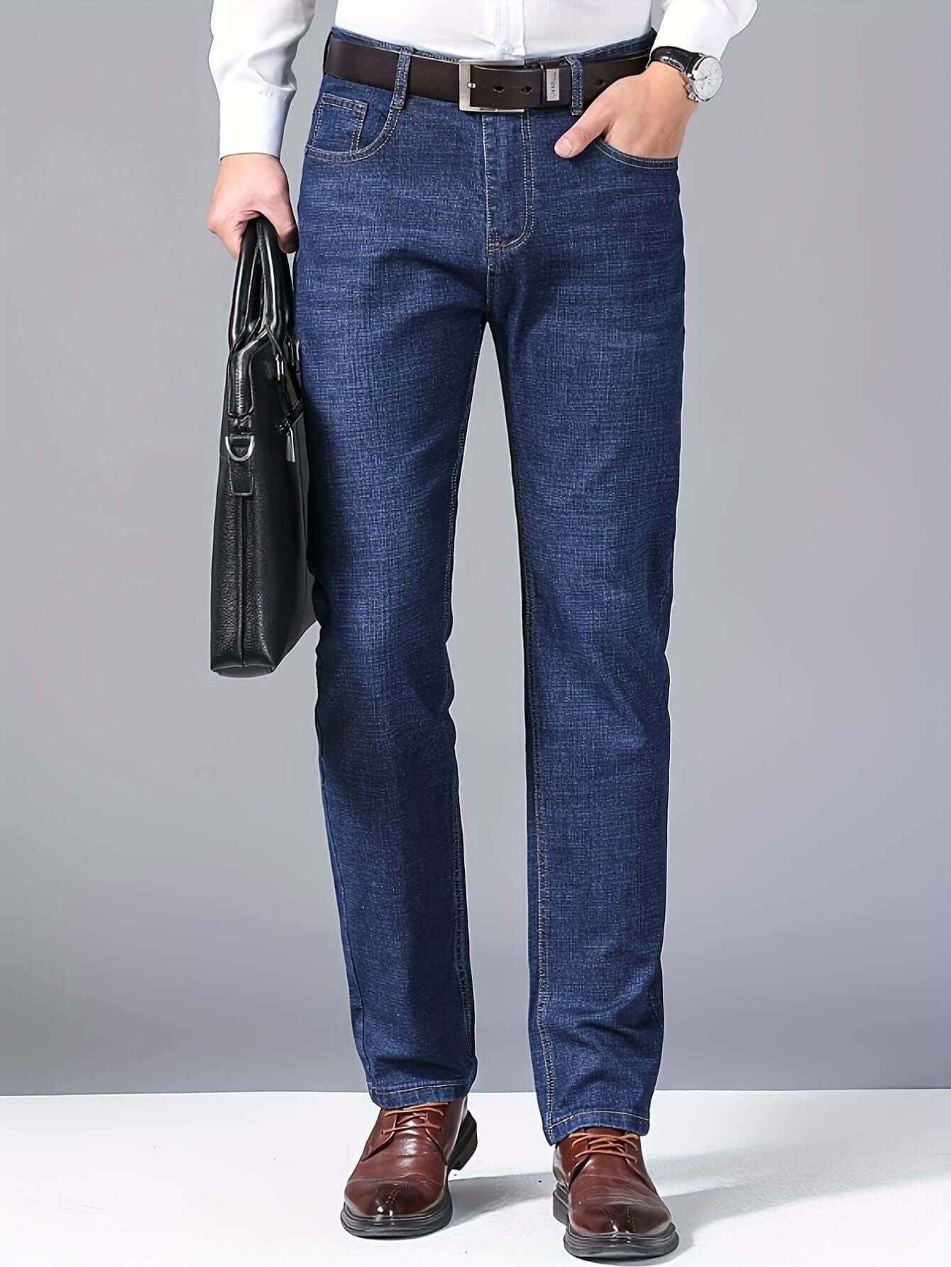 Men's Slim Fit Stretch Jeans-Pants-Darling Fashion-Darling Fashion