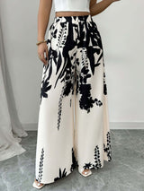 Printed Loose Beach Pants-Pants-Darling Fashion-Darling Fashion