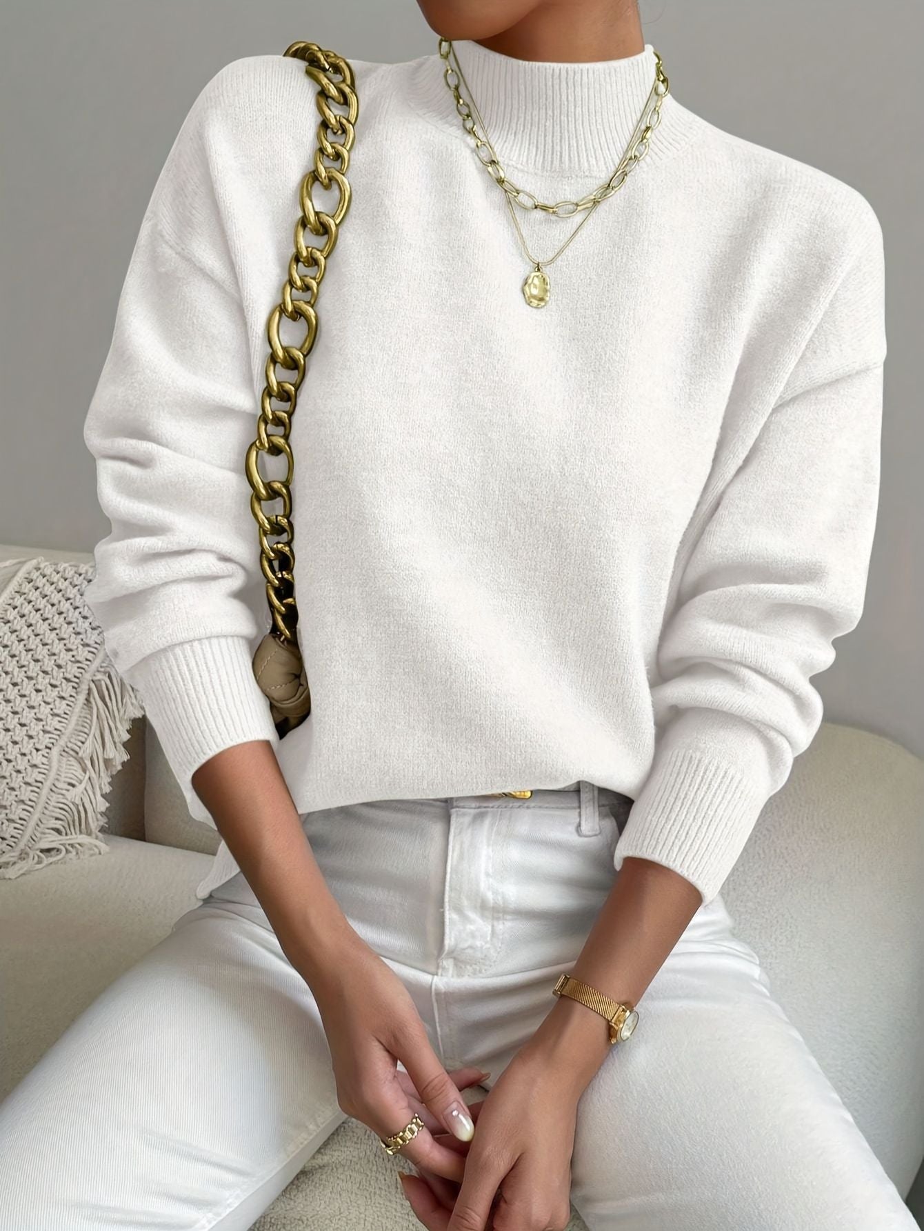 Women's Turtleneck Sweater