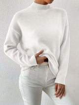 Women's Turtleneck Sweater-Sweaters-Darling Fashion-Darling Fashion