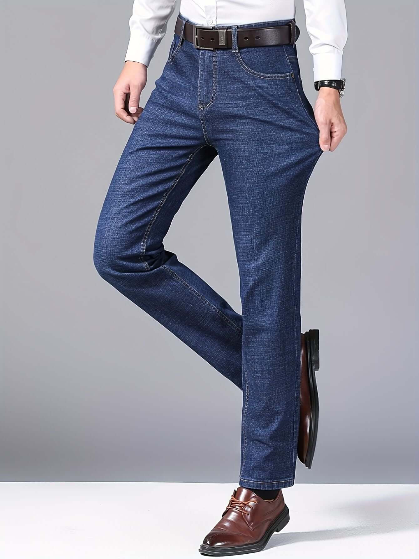 Men's Slim Fit Stretch Jeans-Pants-Darling Fashion-Darling Fashion