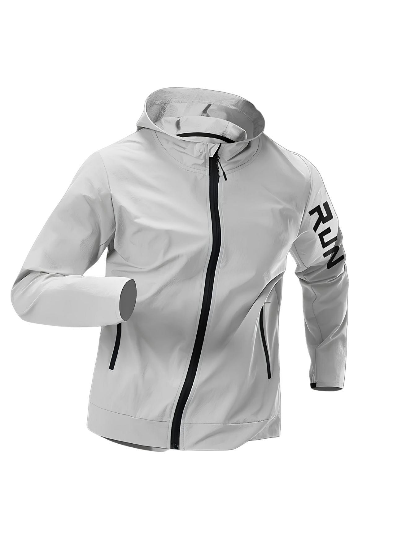 Men's Breathable Hooded Running Jacket