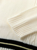 V-Neck Casual Knit Sweater