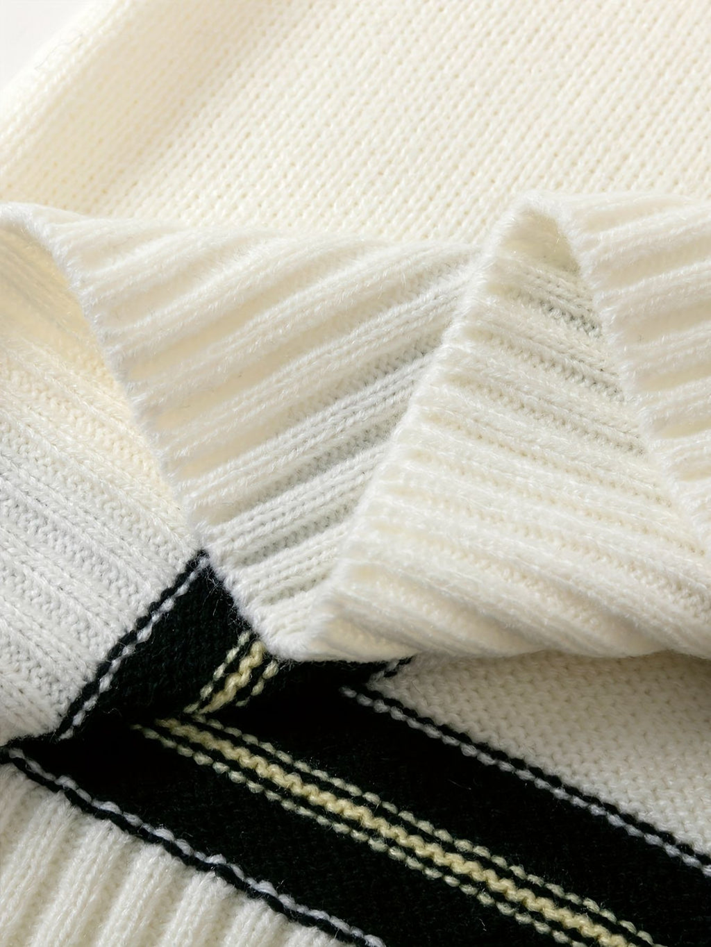 V-Neck Casual Knit Sweater