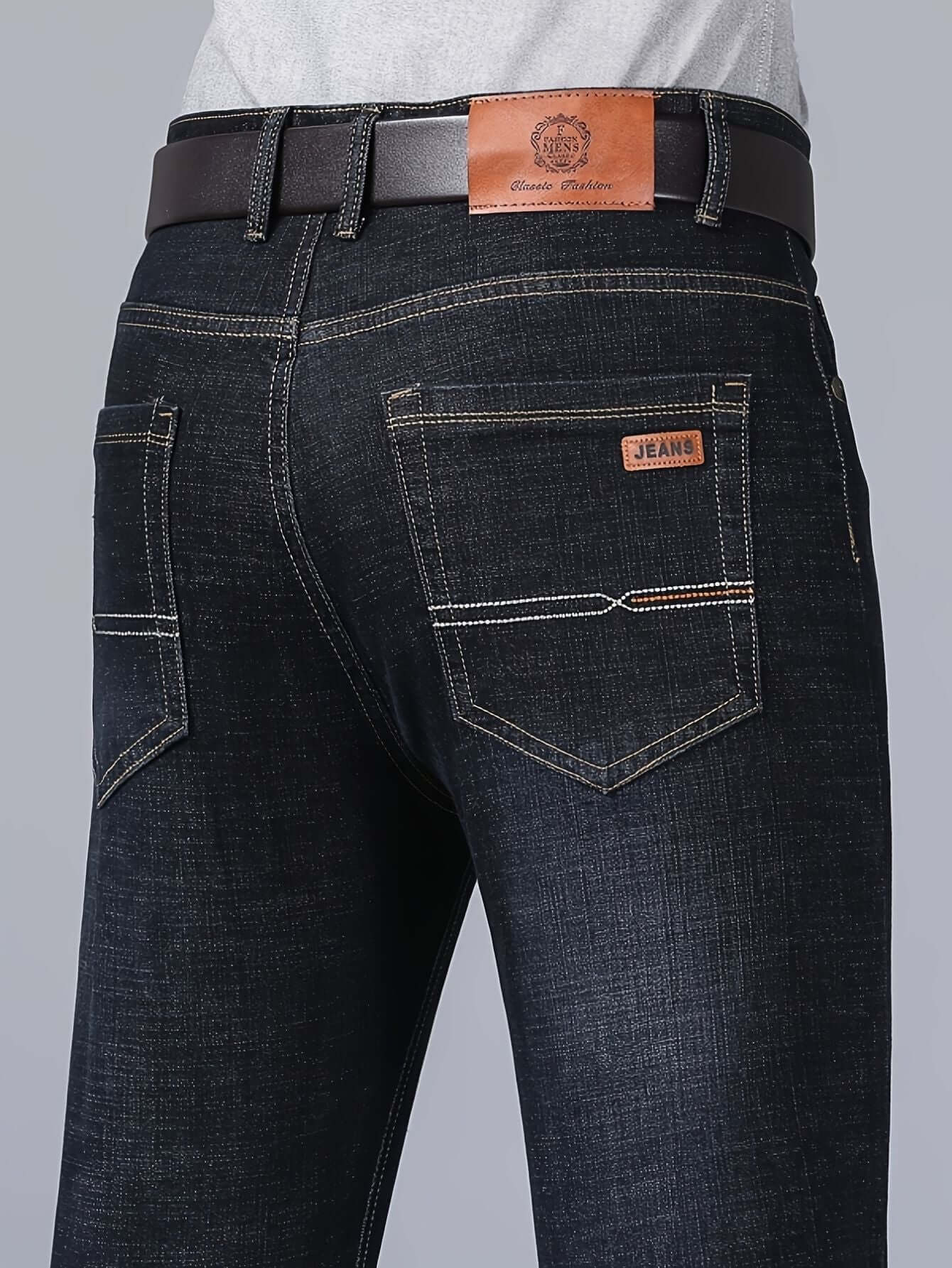 Men's Slim Fit Stretch Jeans-Pants-Darling Fashion-Darling Fashion
