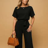 Chic formal jumpsuit for women | Eliza-Jumpsuits-Darling Fashion-Black-XS-Darling Fashion