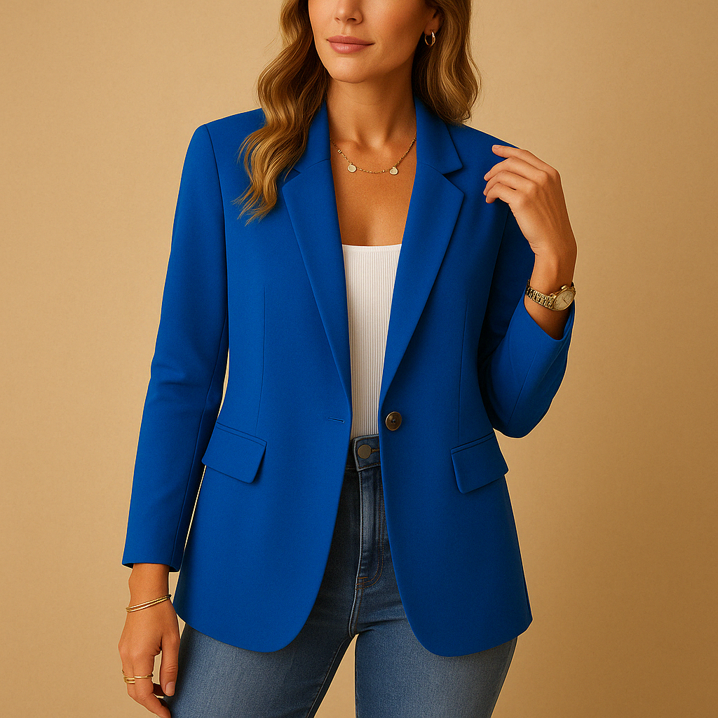 Classic tailored blazer for men | Ethan-Blazers-Darling Fashion-Blue-S-Darling Fashion