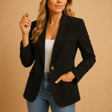 Classic tailored blazer for men | Ethan-Blazers-Darling Fashion-Black-S-Darling Fashion