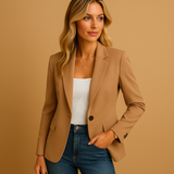 Classic tailored blazer for men | Ethan-Blazers-Darling Fashion-Brown-S-Darling Fashion