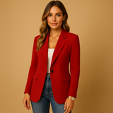 Classic tailored blazer for men | Ethan-Blazers-Darling Fashion-Red-S-Darling Fashion