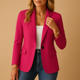 Classic tailored blazer for men | Ethan-Blazers-Darling Fashion-Pink-S-Darling Fashion