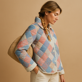 Cotton printed coat for women | Felicity-Jackets-Darling Fashion-Darling Fashion
