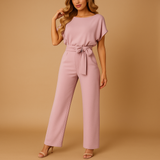 Glitter halter jumpsuit for women | Naomi-Jumpsuits-Darling Fashion-Pink-XS-Darling Fashion