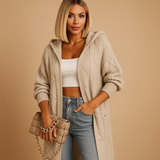 Light streetwear jacket with hood for women | Ivy-Jackets-Darling Fashion-Khaki-S-Darling Fashion