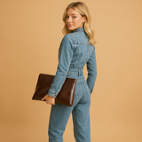 Long sleeve denim jumpsuit for women | Harper-Jumpsuits-Darling Fashion-Darling Fashion
