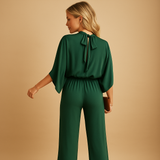 Long sleeve wide-leg jumpsuit for women | Sienna-Jumpsuits-Darling Fashion-Darling Fashion