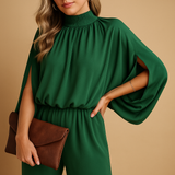 Long sleeve wide-leg jumpsuit for women | Sienna-Jumpsuits-Darling Fashion-Darling Fashion