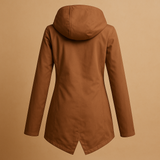 Long waterproof raincoat for women | Hannah-Jackets-Darling Fashion-Darling Fashion