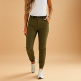 Slim fit chino pants for women | Grace-Trousers-Darling Fashion-Darling Fashion