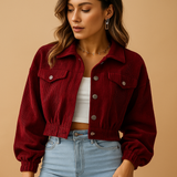 Timeless elegant coat for women | Helena-Jackets-Darling Fashion-Red-S-Darling Fashion
