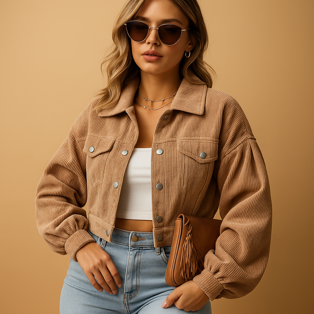 Timeless elegant coat for women | Helena-Jackets-Darling Fashion-Khaki-S-Darling Fashion