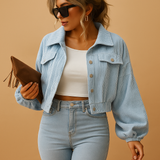 Timeless elegant coat for women | Helena-Jackets-Darling Fashion-Blue-S-Darling Fashion