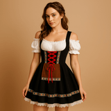 Traditional Oktoberfest dress for women | Hannah-Dresses-Darling Fashion-Black-M-Darling Fashion