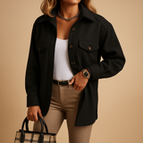 Waterproof windproof jacket for women | Hannah-Jackets-Darling Fashion-Black-XS-Darling Fashion